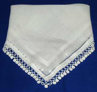 lace hankie.