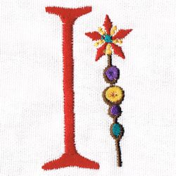 Monogram Machine Embroidery - Magic Wand Monogram I